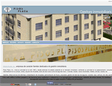 Tablet Screenshot of pisosplaza.cat